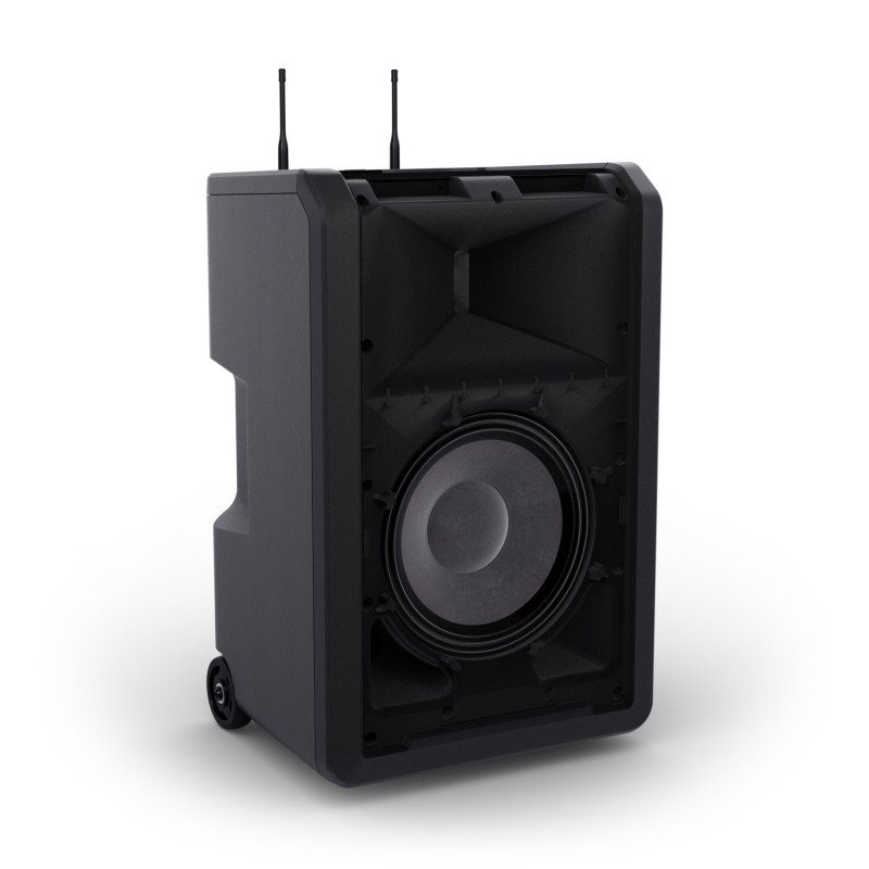 LD Systems ANNY 10 HHD 2 B8 - Kolumna akumulatorowa z Bluetooth, mikserem i 2x mikrofonem bezprzewodowym