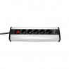 Adam Hall Cables 8747 DS5 USB - Listwa zasilająca serii Desktop z wyłącznikiem 5-kierunkowym Adam Hall Cables 8747 DS5 USB - Listwa zasilająca serii Desktop z wyłącznikiem 5-kierunkowym
