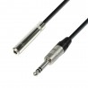 Adam Hall Cables 4 STAR BOV 0090 - Przedłużacz kabla słuchawkowego Jack F TRS x Jack TRS - 0,9 m