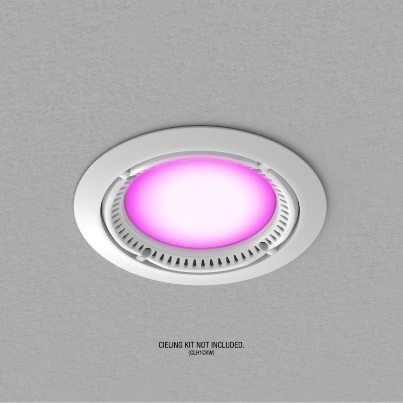 Cameo H1 FC WH - Sterowana przez DMX lampa typu houselight z diodą LED RGBAL Biały Cameo H1 FC WH - Sterowana przez DMX lampa typu houselight z diodą LED RGBAL Biały
