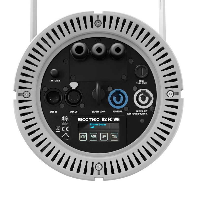 Cameo H2 FC WH - Sterowana za pośrednictwem DMX lampa z diodą Full Color LED RGBAL Cameo H2 FC WH - Sterowana za pośrednictwem DMX lampa z diodą Full Color LED RGBAL