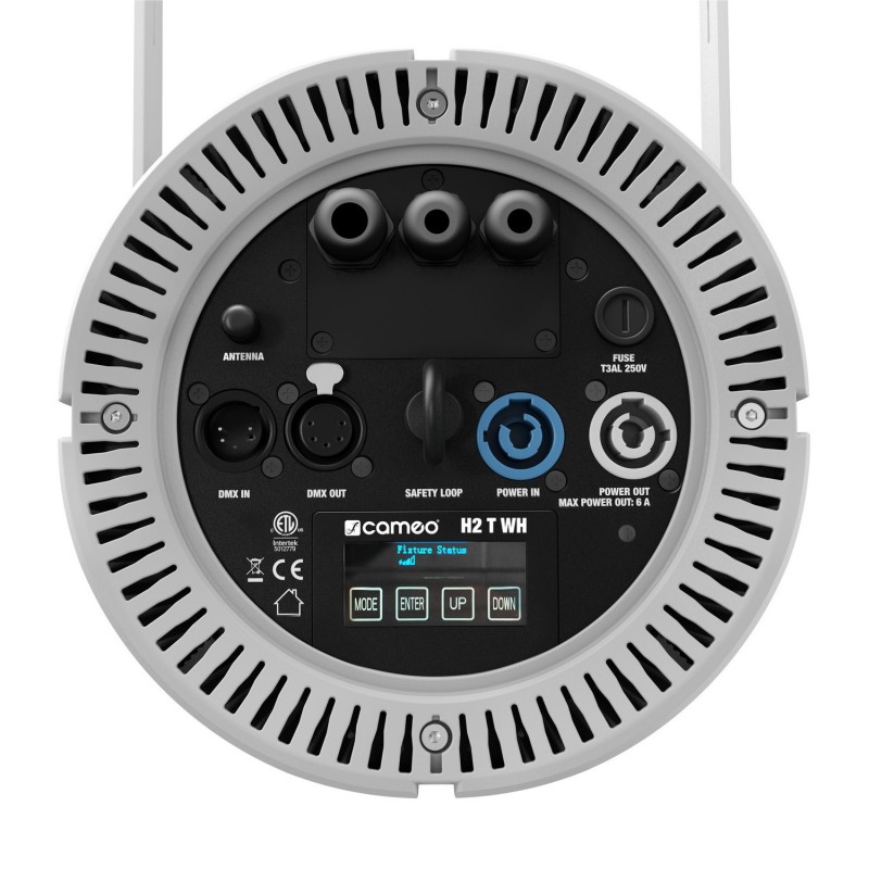Cameo H2 T WH - Sterowana za pośrednictwem DMX lampa z diodą LED – ciepły biały Cameo H2 T WH - Sterowana za pośrednictwem DMX lampa z diodą LED – ciepły biały