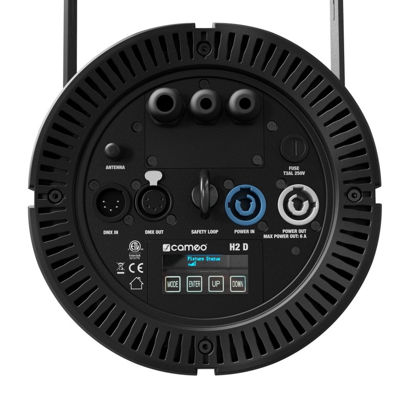 Cameo H2 D - Sterowana za pośrednictwem DMX lampa z diodą LED – zimny biały Cameo H2 D - Sterowana za pośrednictwem DMX lampa z diodą LED – zimny biały