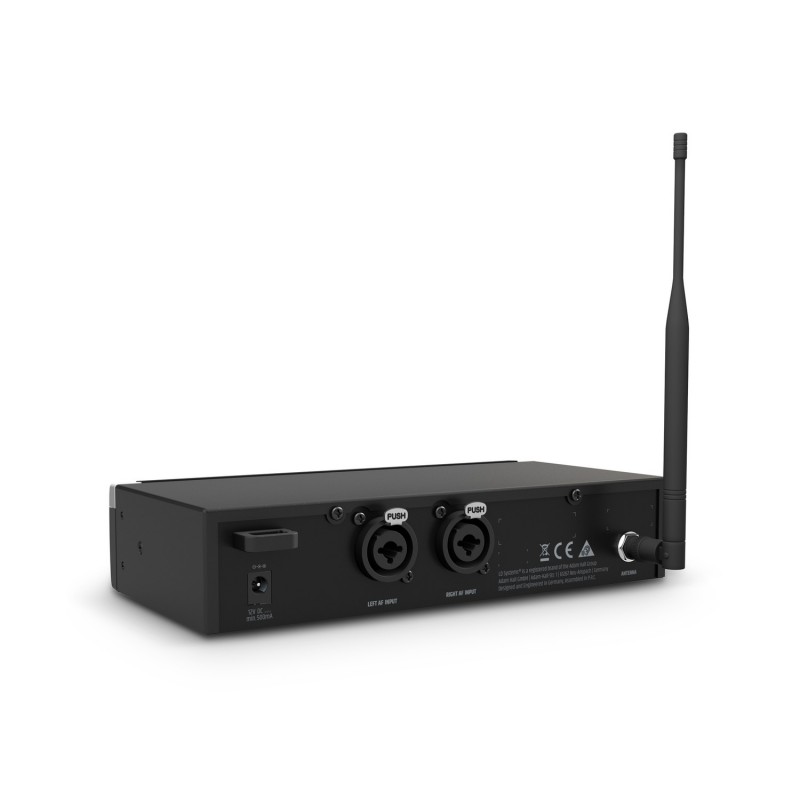 LD Systems U505 IEM BUNDLE - System monitoringu dousznego z 2 modułami Bodypack - 584-608 MHz
