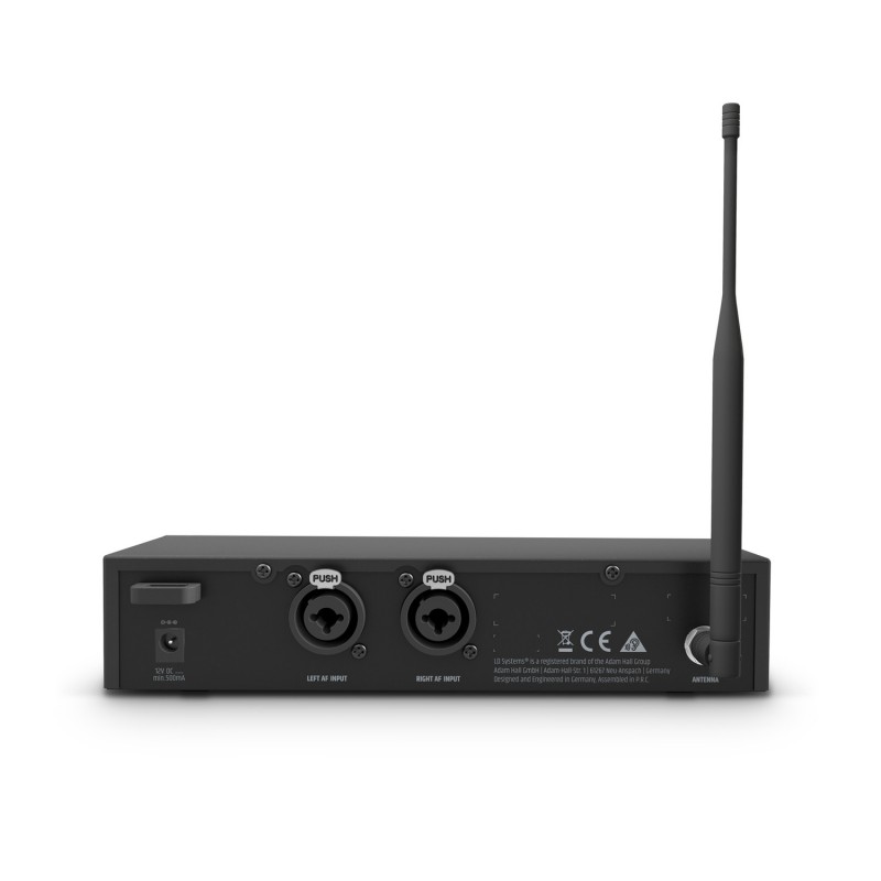 LD Systems U505 IEM BUNDLE - System monitoringu dousznego z 2 modułami Bodypack - 584-608 MHz