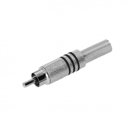 Adam Hall Connectors 3 STAR CR2 BLK - Wtyk RCA M