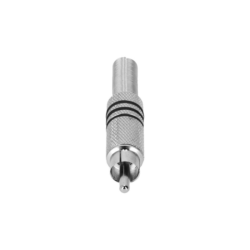 Adam Hall Connectors 3 STAR CR2 BLK - Wtyk RCA M Adam Hall Connectors 3 STAR CR2 BLK - Wtyk RCA M