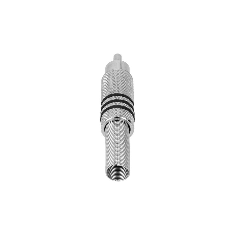 Adam Hall Connectors 3 STAR CR2 BLK - Wtyk RCA M Adam Hall Connectors 3 STAR CR2 BLK - Wtyk RCA M