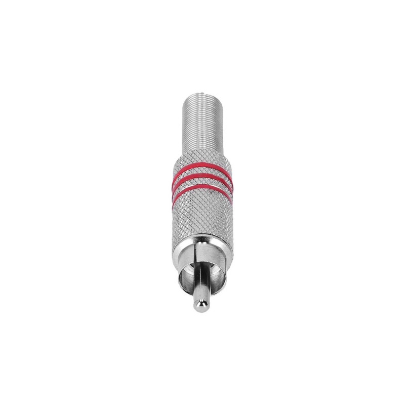 Adam Hall Connectors 3 STAR CR2 RED - Wtyk RCA M Adam Hall Connectors 3 STAR CR2 RED - Wtyk RCA M