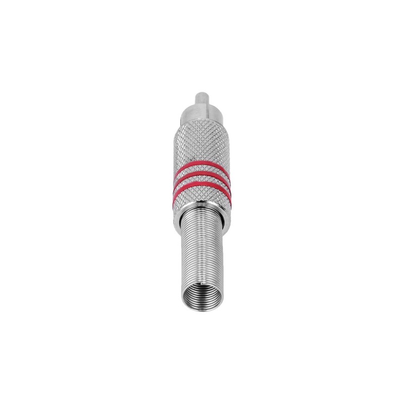 Adam Hall Connectors 3 STAR CR2 RED - Wtyk RCA M Adam Hall Connectors 3 STAR CR2 RED - Wtyk RCA M