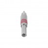Adam Hall Connectors 3 STAR CR2 RED - Wtyk RCA M Adam Hall Connectors 3 STAR CR2 RED - Wtyk RCA M