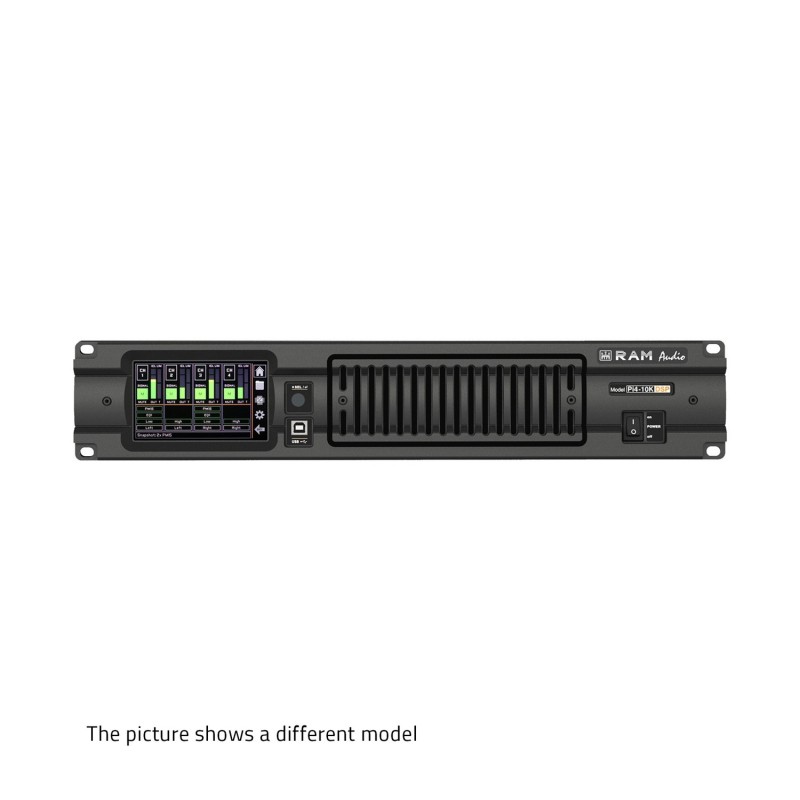 Ram Audio Pi2-5K AES3 - Wzmacniacz 2-kanałowy 2 x 2500W Ram Audio Pi2-5K AES3 - Wzmacniacz 2-kanałowy 2 x 2500W
