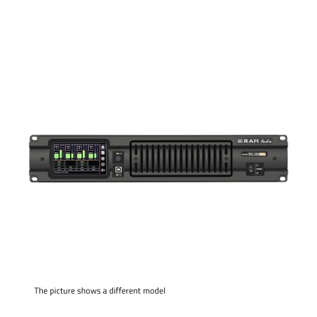 Ram Audio Pi2-5K AES3 - Wzmacniacz 2-kanałowy 2 x 2500W