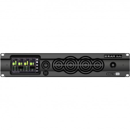 Ram Audio DALIM 5Q DANTE - Wzmacniacz 4-kanałowy + DANTE