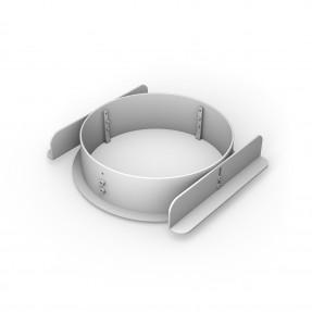 Cameo H2 CK W - Zestaw do montażu sufitowego serii H2- biały