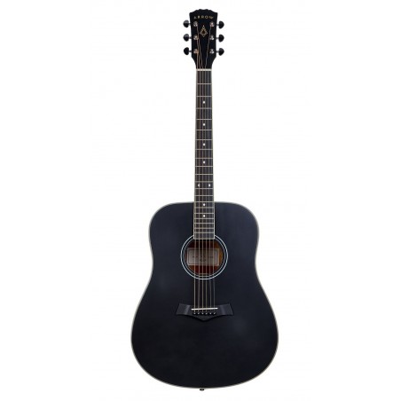 Arrow Gold D BLK Black - gitara akustyczna - 1