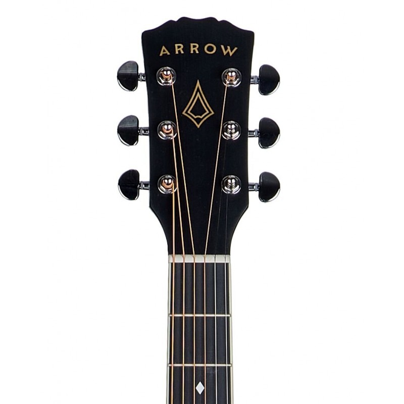 Arrow Gold D BLK Black - gitara akustyczna - 2