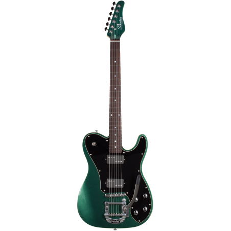 SCHECTER Vintage PT Fastback II B, Dark Emerald Green - Gitara elektryczna - 1