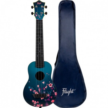 Flight TUSL32 Sakura - ukulele koncertowe z pokrowcem