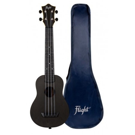 FLIGHT TUSL35 BK - ukulele koncertowe z pokrowcem