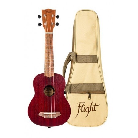 FLIGHT NUS380 Coral - ukulele sopranowe z pokrowcem