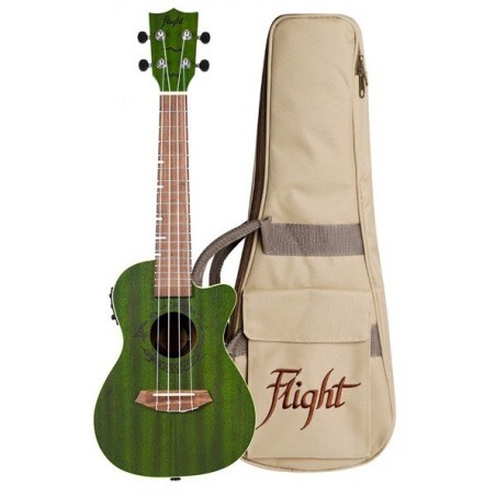 FLIGHT DUC380 CEQ Jade - ukulele e-akustyczne koncertowe