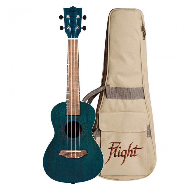 FLIGHT DUC380 Topaz - ukulele koncertowe z pokrowcem