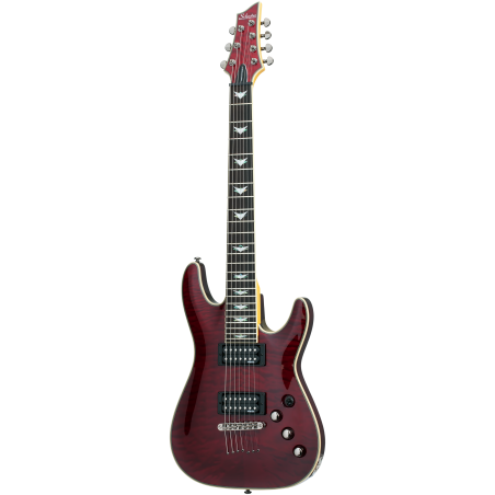 Schecter Omen Extreme 7, Black Cherry - Gitara elektryczna - 1