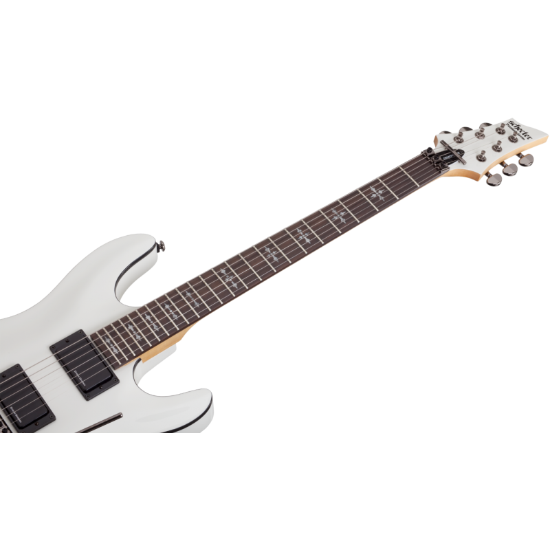 Schecter Demon 6 FR, Vintage White - Gitara elektryczna - 5