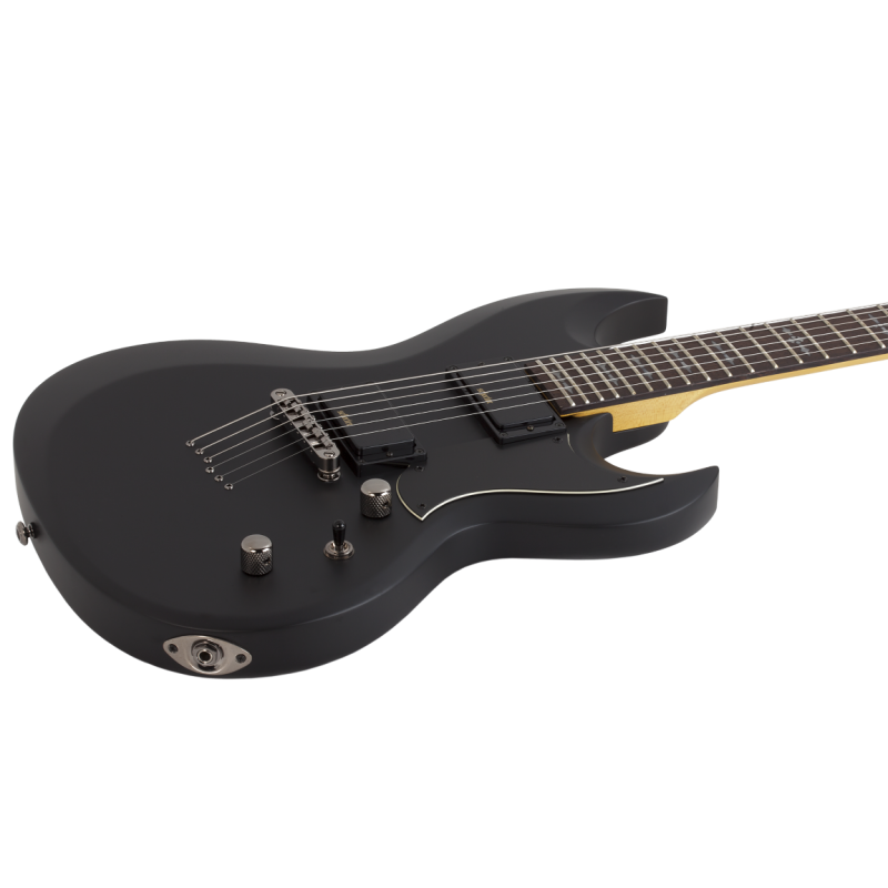 Schecter Demon S-II, Aged Black Satin - Gitara elektryczna - 2