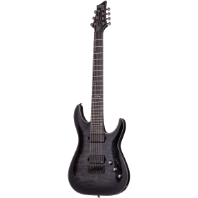 Schecter Hellraiser Hybrid C-7, Trans Black Burst - Gitara elektryczna - 1