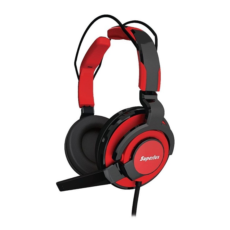 Superlux HMC-631 Red - Słuchawki z mikrofonem