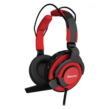 Superlux HMC-631 Red - Słuchawki z mikrofonem