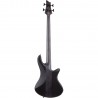 Schecter Stiletto-4 Stealth Pro, Lefthand - Gitara basowa