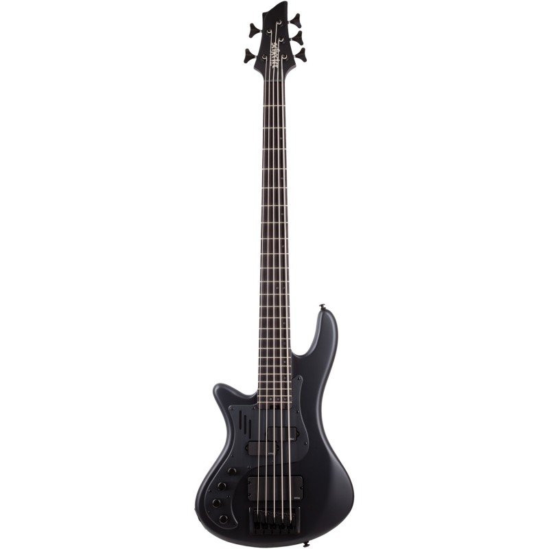 Schecter Stiletto-5 Stealth Pro, Lefthand - Gitara basowa