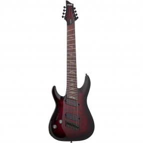 Schecter Omen Elite-8 Multiscale, Lefthand - Gitara elektryczna