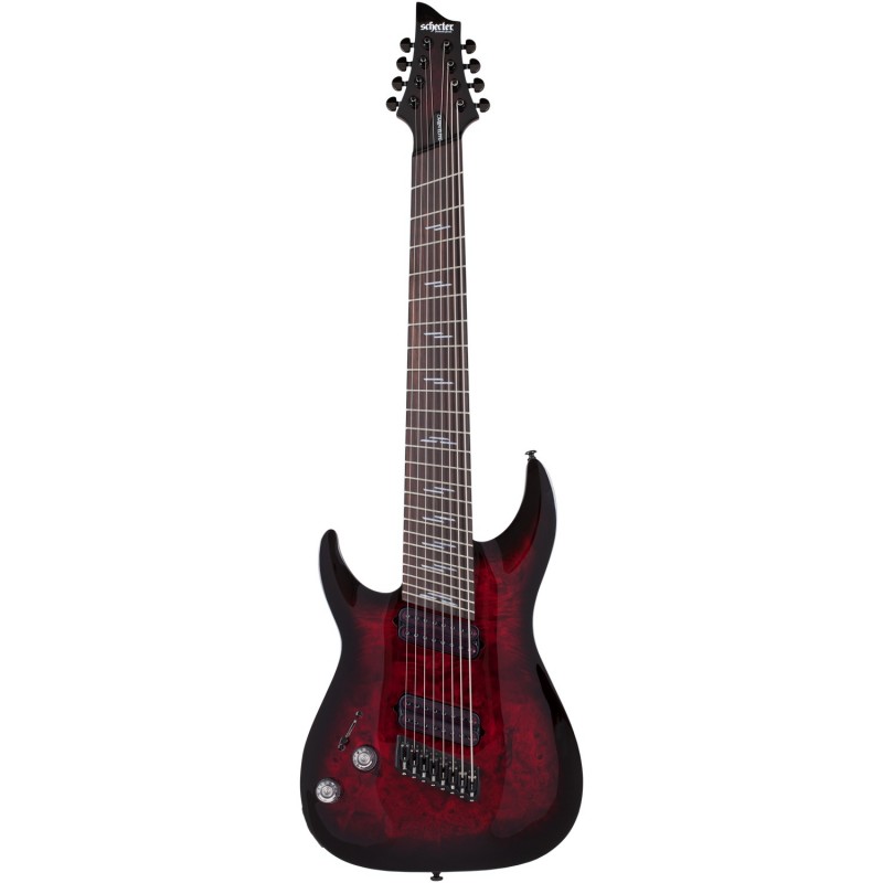 Schecter Omen Elite-8 Multiscale, Lefthand - Gitara elektryczna Schecter Omen Elite-8 Multiscale, Lefthand - Gitara elektryczna