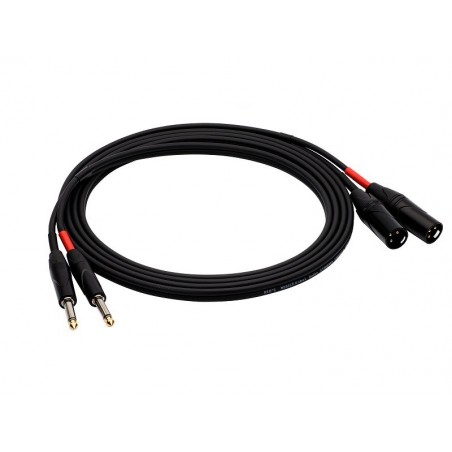 Reds AU5560 BX - kabel 2 x Jack - 2 x XLR M 6m