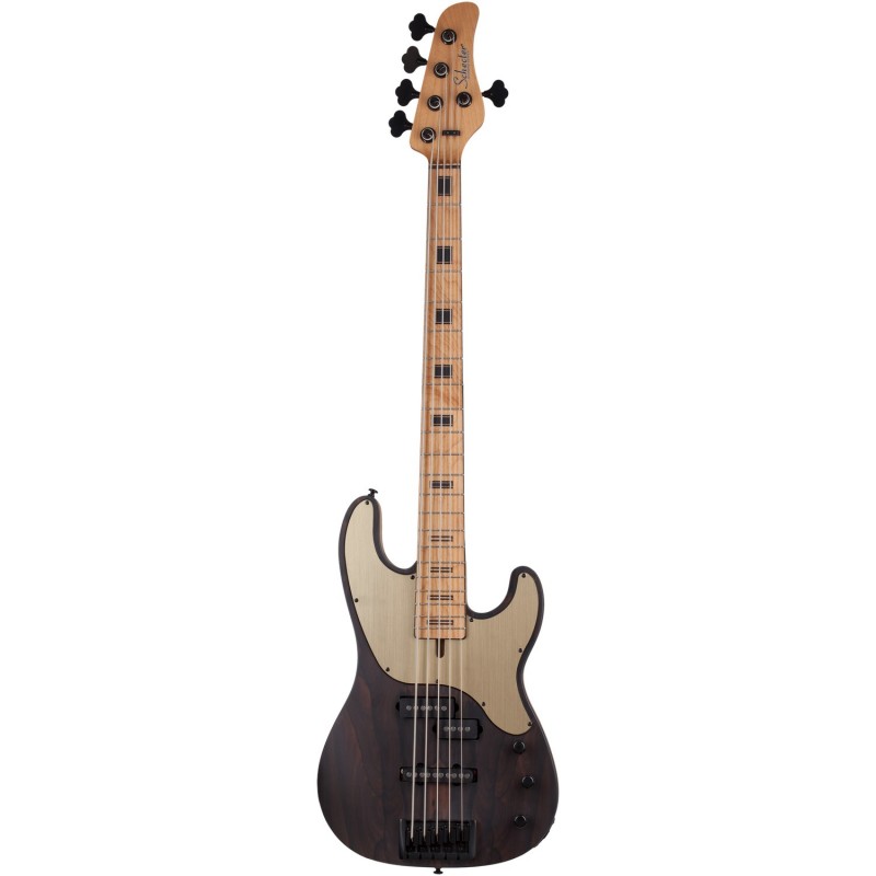 Schecter Model-T 5 Exotic Ziricote - Gitara basowa