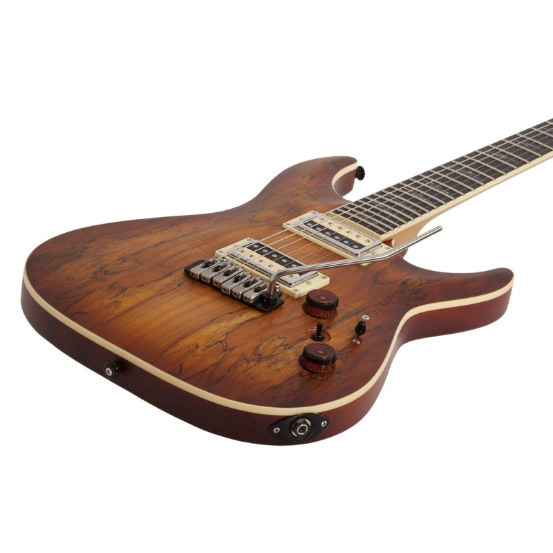 Schecter C-1 Exotic Spalted Maple - Gitara elektryczna