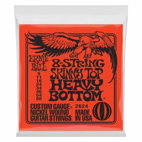 Ernie Ball EB2624 - struny do gitary elektrycznej, 8-strunowej - 1