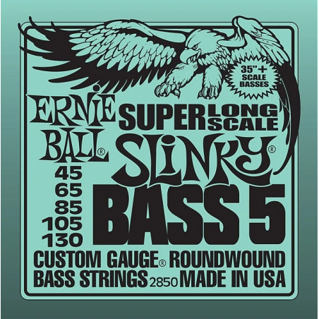 Ernie Ball EB2850 - struny do gitary basowej - 1