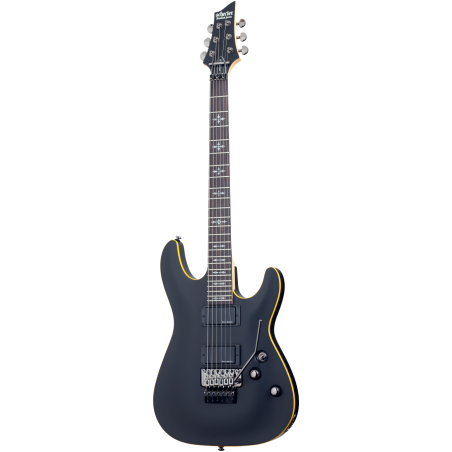 Schecter Demon 6 FR, Aged Black Satin - Gitara elektryczna - 1