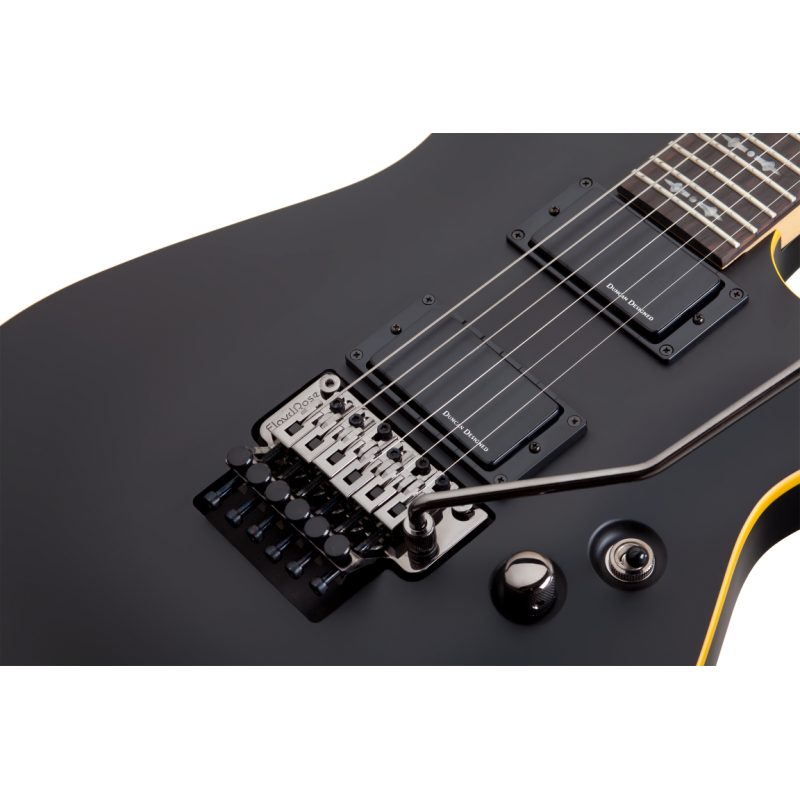 Schecter Demon 6 FR, Aged Black Satin - Gitara elektryczna - 2