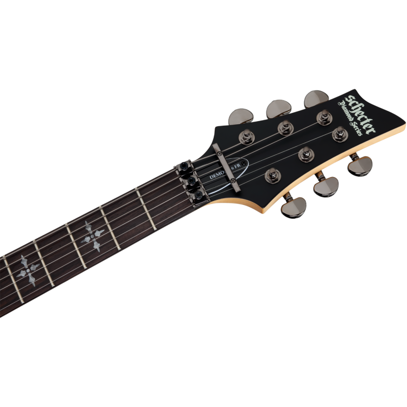 Schecter Demon 6 FR, Aged Black Satin - Gitara elektryczna - 9