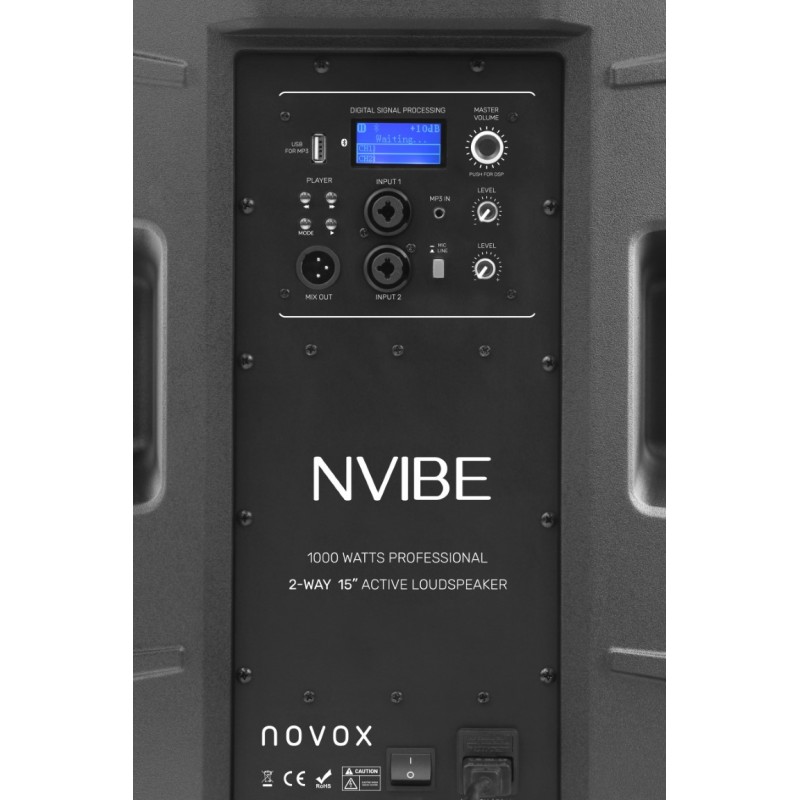 Novox N-VIBE 15 - kolumna aktywna 500W - 3