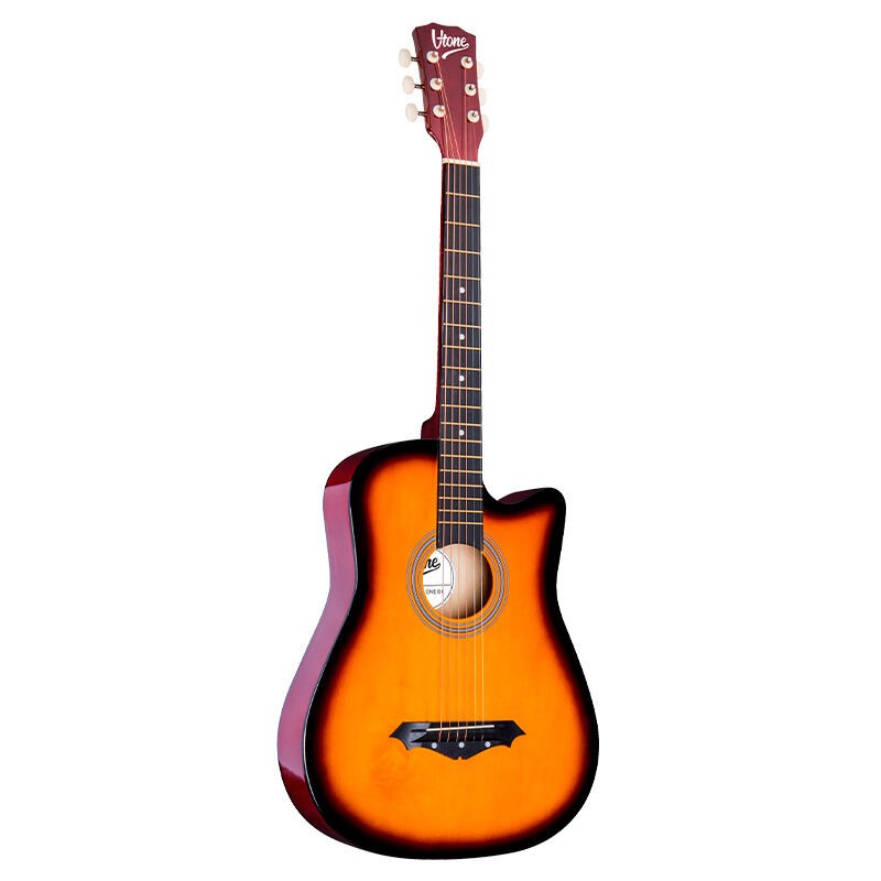 V-TONE AG One SB Sunburst - gitara akustyczna 4/4 Sunburst do nauki dla początkujących - 3