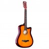 V-TONE AG One SB Sunburst - gitara akustyczna 4/4 Sunburst do nauki dla początkujących - 3