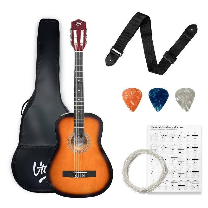 V-TONE CG ONE SB gitara klasyczna 4/4 sunburst do nauki dla początkujących - 1