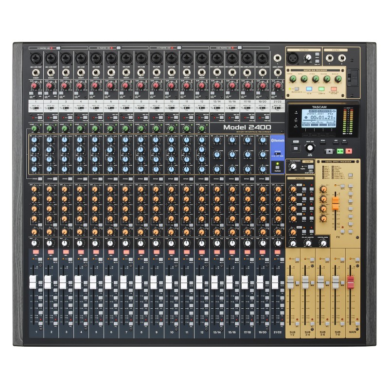 Tascam Model 2400 - 24-kanałowy mikser rejestrujący - 1 Tascam Model 2400 - 24-kanałowy mikser rejestrujący - 1
